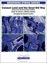 Canaan Land and the Good Old Way: Hymns from the Sacred Harp Tradition Orchestra sheet music cover Thumbnail